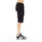 CARGO SHORTS IN VINTAGE BLACK