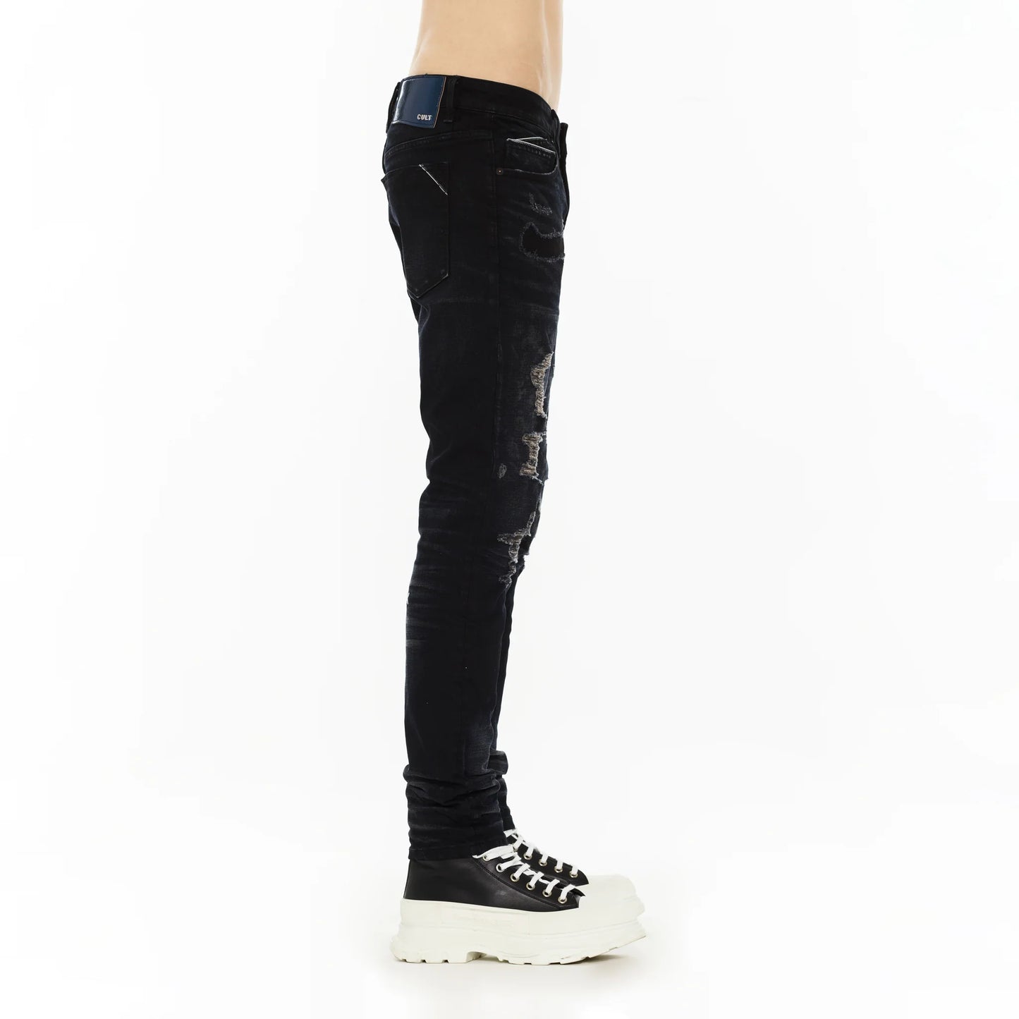 Cult's Rocker Slim Straight in Sapphire 624B-RSBKLG
