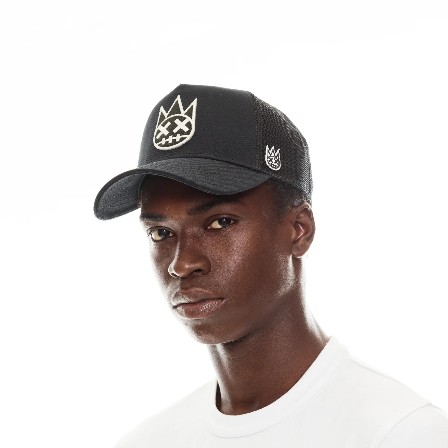 Shimuchan Glow Trucker Hat – Mesh Back, Glow-in-the-Dark Logo 624BC-CH87A
