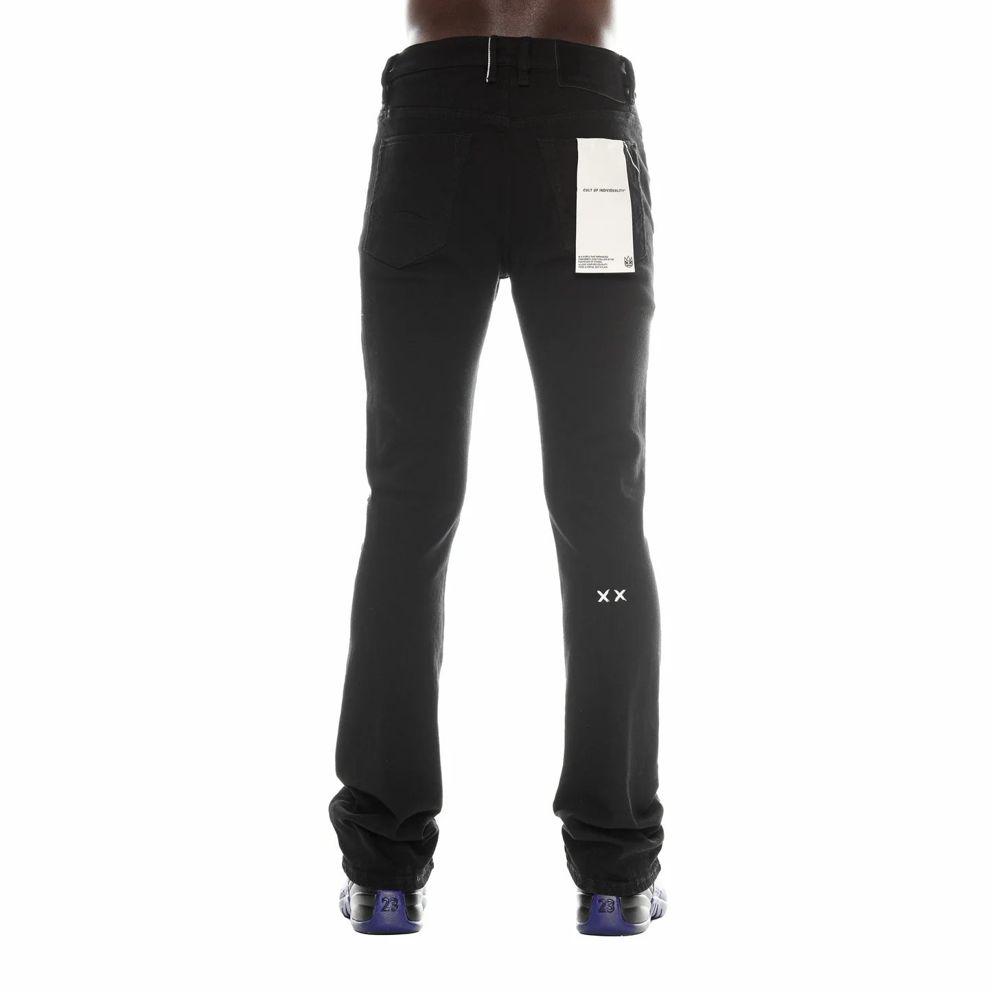 LENNY BOOTCUT JEANS IN TRIPLE BLACK 624BC-LB3K