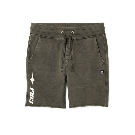 French Terry Sweatshorts in Steel