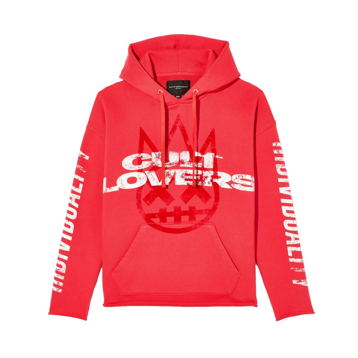 Cult's Pullover Novelty Hoody "Cult Lovers" in Rogue Red 625B12-PH18A