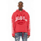 Cult's Pullover Novelty Hoody "Cult Lovers" in Rogue Red 625B12-PH18A