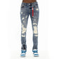 Cult's Punk Super Skinny 601 Jeans in Arlo  625B12-SS1C