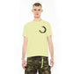 Cult's Heavyweight Short Sleeve Crew Neck Tee "Gradient" in Neon Yellow