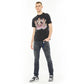 Cult's Rocker Slim 602 Jeans in Noir  625B7-RS3D