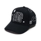 Cult x El Alfa Premium Paisley 5 Panel A Frame Trucker Hat in Black 625B8-CH63A