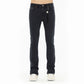 Cult x El Alfa Premium Lenny Bootcut 603 Jeans in Noir  625B8-LB5H