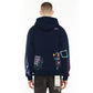 Cult's Pullover Novelty Hoody in Black 625B9-PH16A