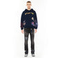 Cult's Pullover Novelty Hoody in Black 625B9-PH16A