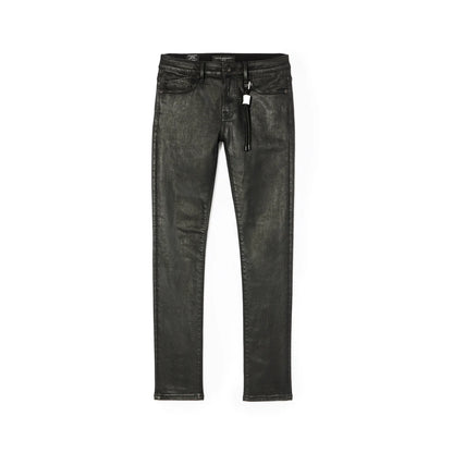 Cult's Punk Super Skinny 601 Jeans in Black Coated 625B9-SS1G