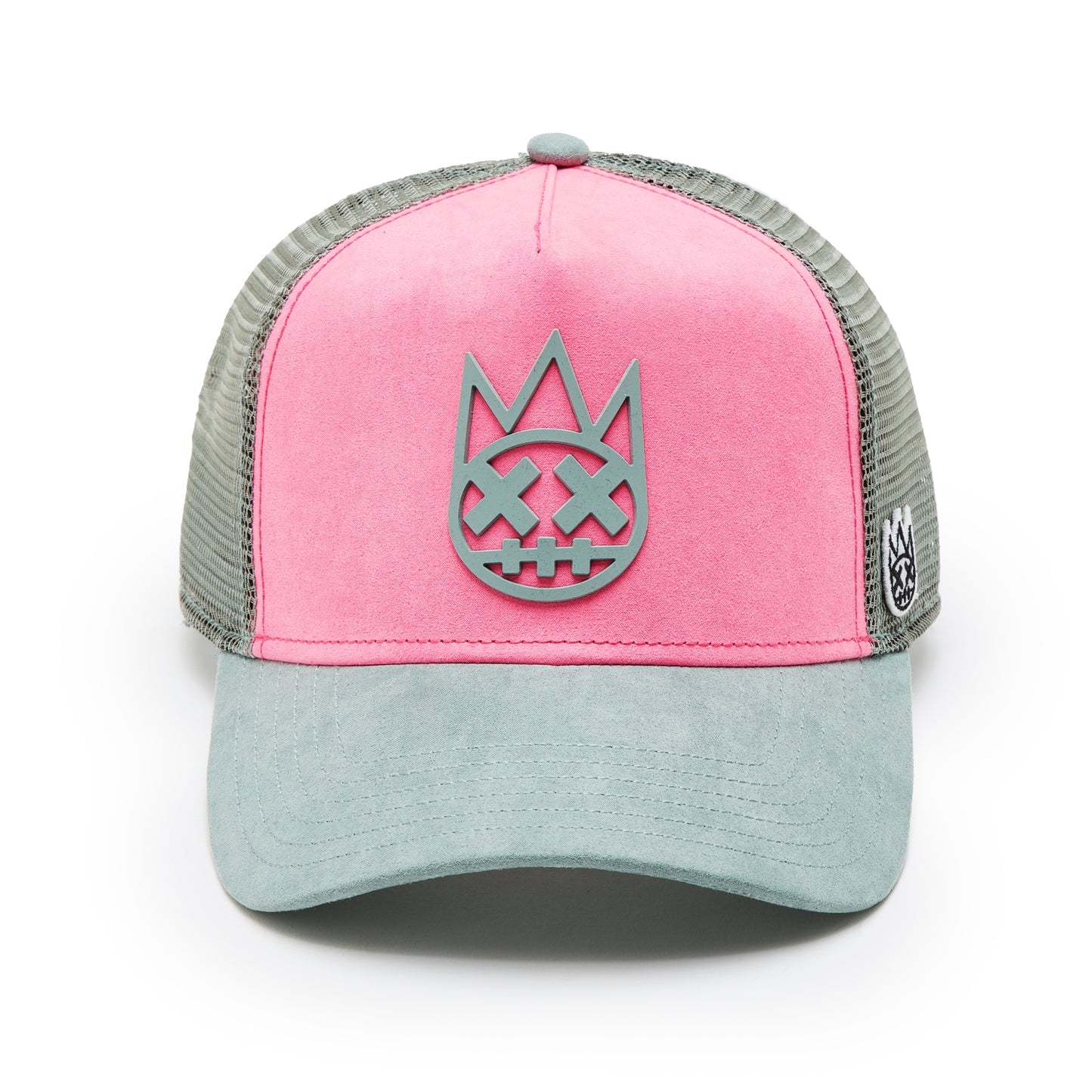 Cult's Logo Mesh Back Trucker Hat "Shimuchan" in Hot Pink 625BC-CH57A