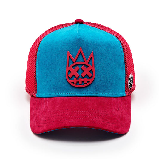 Cult's Logo Mesh Back Trucker Hat "Shimuchan" in Electric Blue 625BC-CH58A-ONE