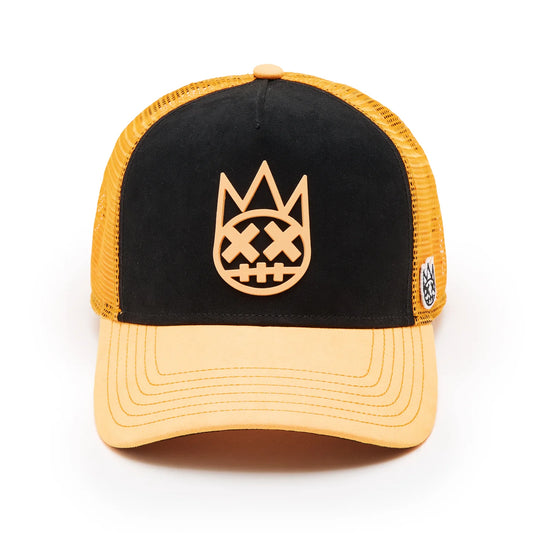 Cult's Logo Mesh Back Trucker Hat "Shimuchan" in Black 625BC-CH60A