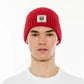 Cult's Knit Hat in Rouge Red 625BC-CH84A