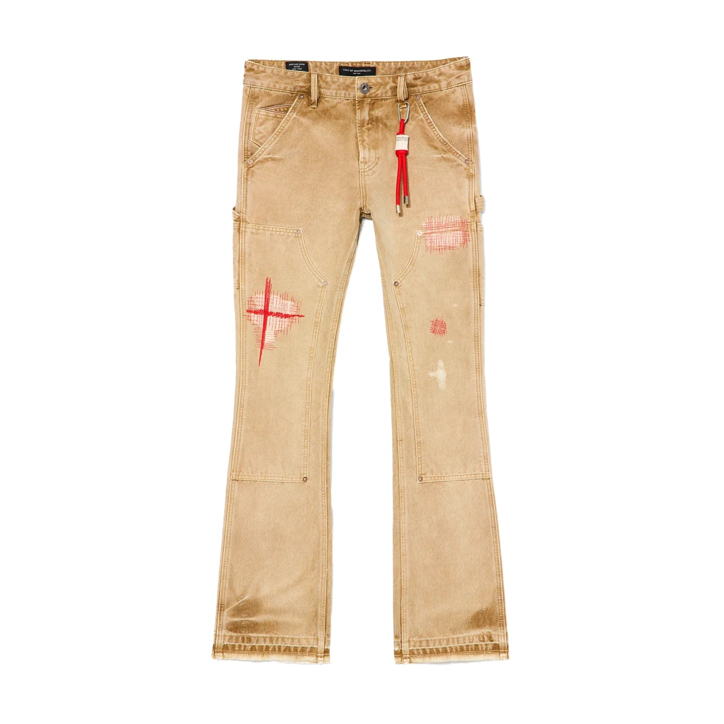 Cult's Lenny Bootcut 603 Jeans in Khaki Canvas 626A2-LB04G