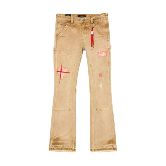 Cult's Lenny Bootcut 603 Jeans in Khaki Canvas 626A2-LB04G