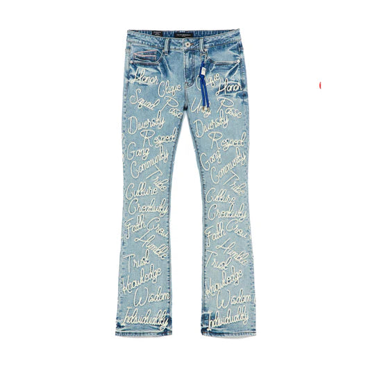 Cult's Lenny Bootcut 603 Jeans in Acid 626A2-LB04H