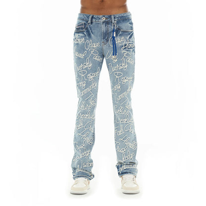 Cult's Lenny Bootcut 603 Jeans in Acid 626A2-LB04H
