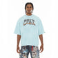 Cult's Oversized S/S Crew Neck Tee Summer Of Something Special 2026 in Blue Glow  626A5-K48A