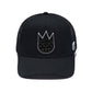 Cult's Logo Mesh Back Trucker Hat In Black 626AC-CH50A