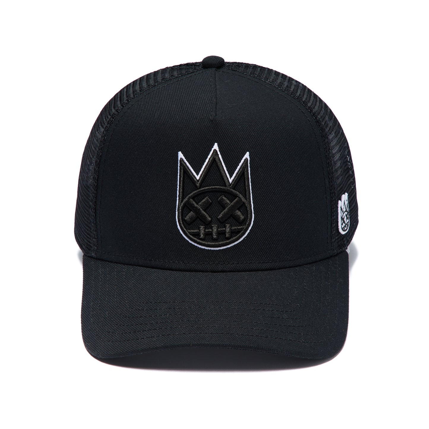 Cult's Logo Mesh Back Trucker Hat In Black 626AC-CH50A