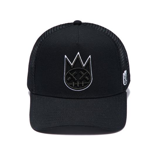 Cult's Logo Mesh Back Trucker Hat In Black 626AC-CH50A