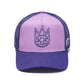 Cult's Logo Mesh Back Trucker Hat In Dusty Lavender 626AC-CH55A