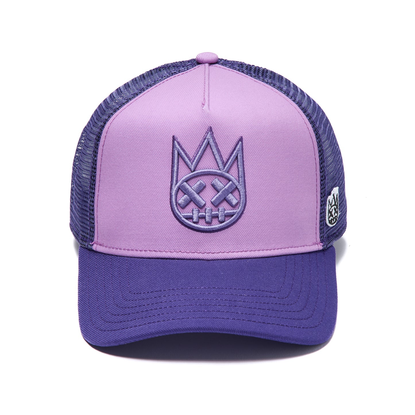 Cult's Logo Mesh Back Trucker Hat In Dusty Lavender 626AC-CH55A