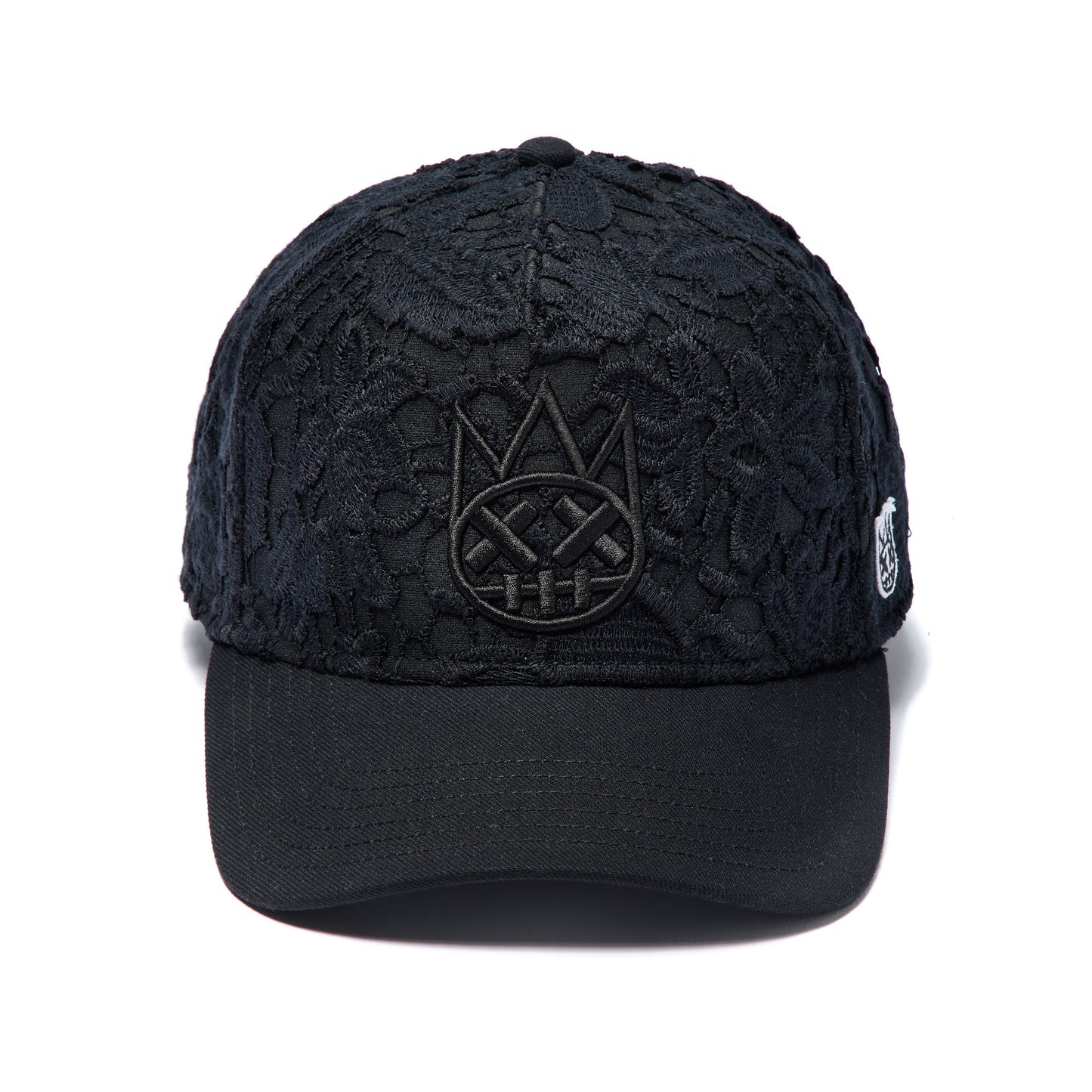 Cult's A Frame Trucker Hat "Lace" In Black 626AC-CH71A