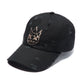 Cult's Dad Hat Sequin Logo In Black  626AC-CH76A