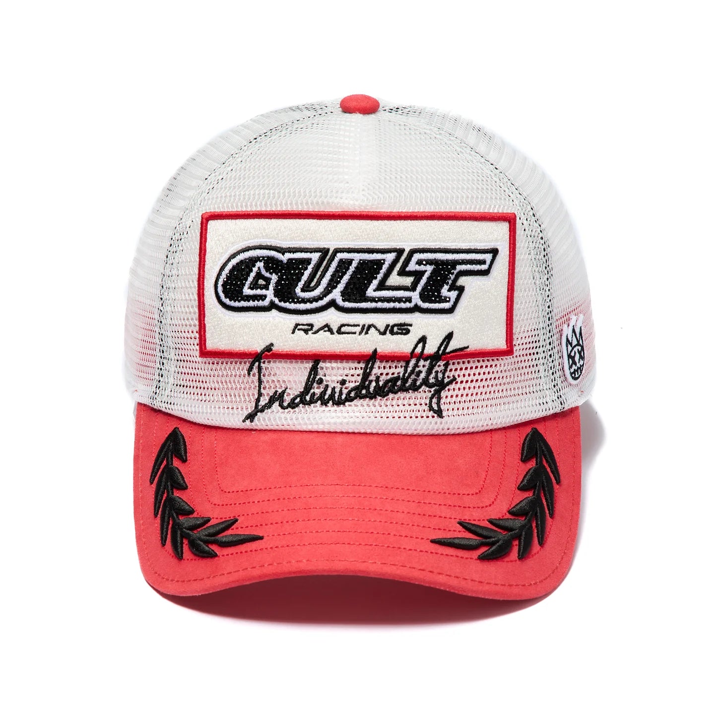 Cult's All Over Mesh Trucker Hat In Winter White 626AC-CH77A