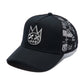 Cult's Repeat Pattern With Crystals Hat In Black 626AC-CH79A