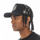 Cult's Repeat Pattern With Crystals Hat In Black 626AC-CH79A