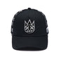 Cult's Repeat Pattern Monochromatic Hat In Black 626AC-CH80A