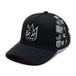 Cult's Repeat Pattern Monochromatic Hat In Black 626AC-CH80A