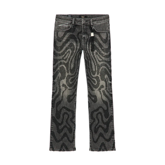CULT REBEL STRAIGHT JEANS  626AS-R08A SWIRL