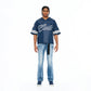 Cult's Rocker Slim Straight 602 Jeans In Grotto 626B10-RS02J