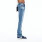 Cult's Rocker Slim Straight 602 Jeans In Grotto 626B10-RS02J
