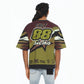 Cult's Oversized Short Sleeve Crew Neck Tee "Racer" 260 Grams In Multi  626B7-K47A