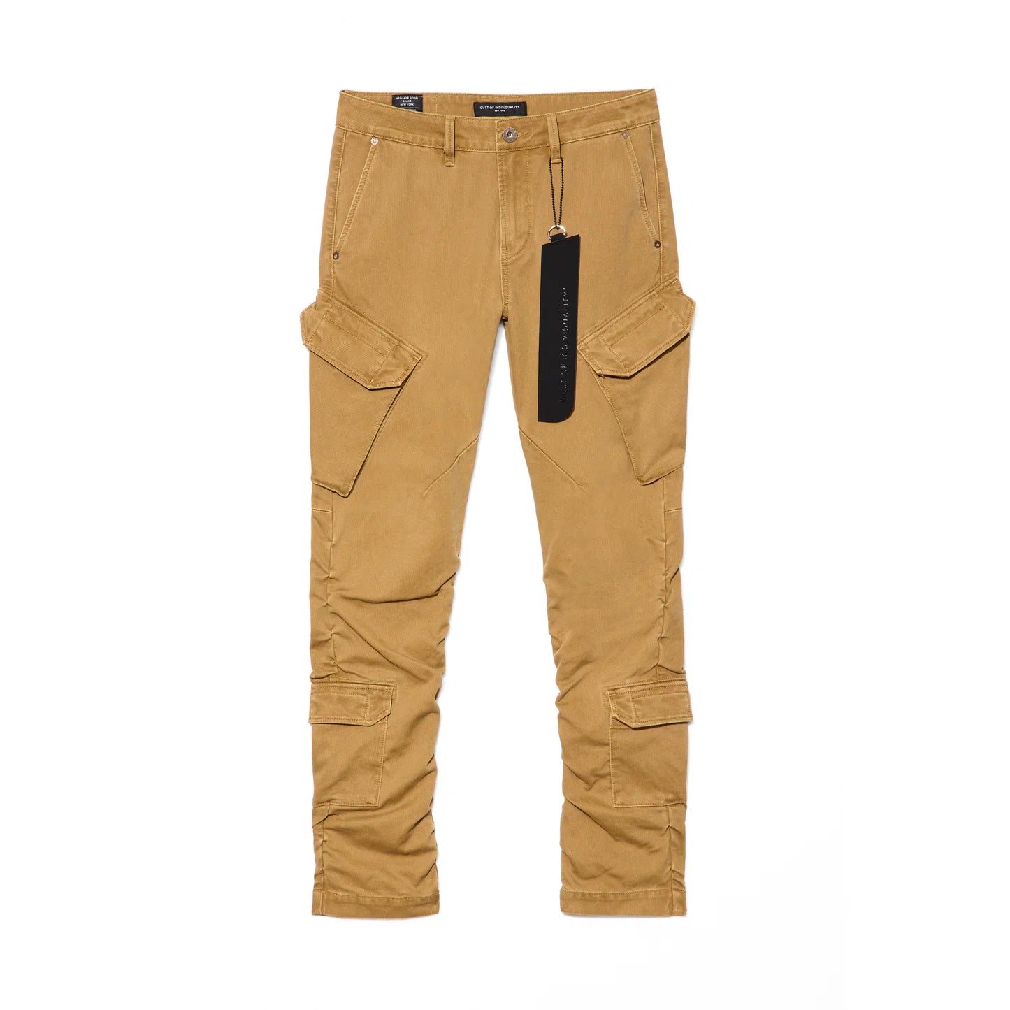 Cult's Rocker Slim Straight Cargo 606 Jeans In Brown Sugar  626B7-RS03B