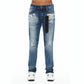 Cult's Rocker Slim Straight 602 Jeans In Spruce 626B8-RS02B
