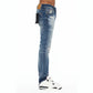 Cult's Rocker Slim Straight 602 Jeans In Spruce 626B8-RS02B