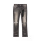 Cult's Rocker Slim Straight 602 Jeans In Charcoal  626B8-RS02R