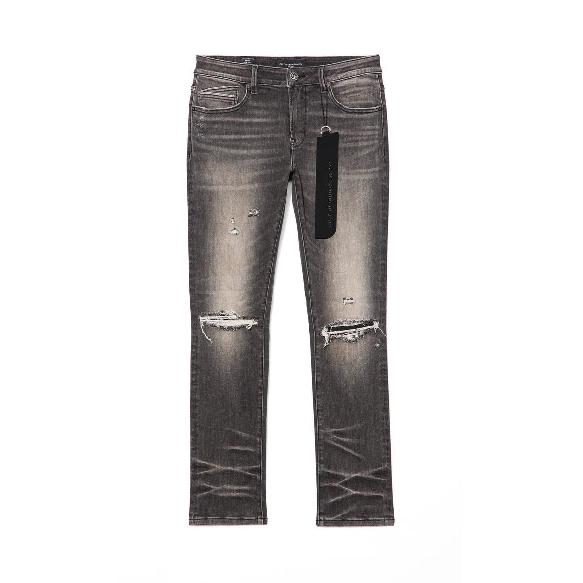 Cult's Rocker Slim Straight 602 Jeans In Charcoal  626B8-RS02R