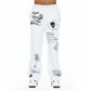 Cult's French Terry Open Hem Sweatpants 620 Grams In Heather Grey 626B8-SP14E