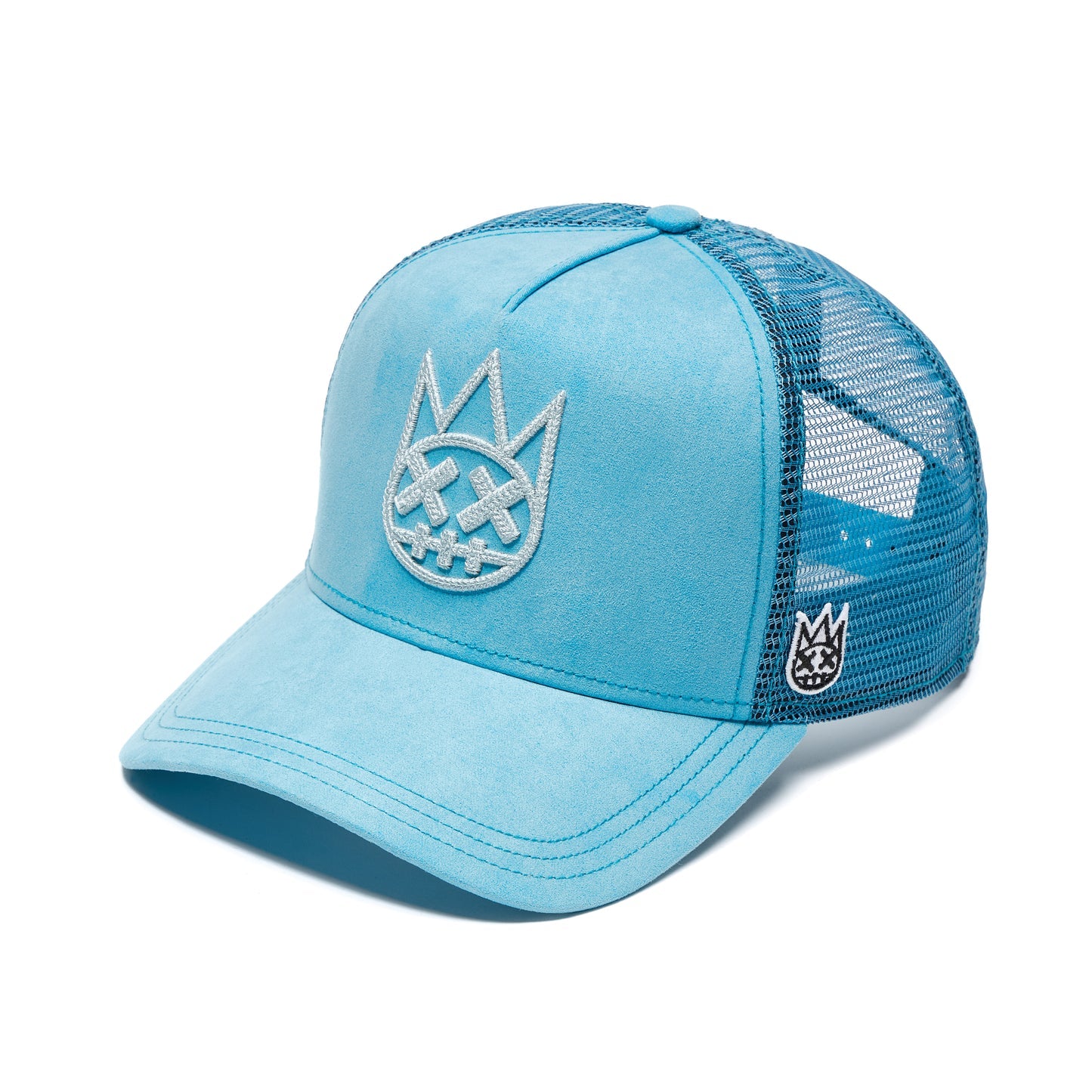 Cult's Logo Mesh Back Trucker Hat In Navagio Bay  626BC-CH39A