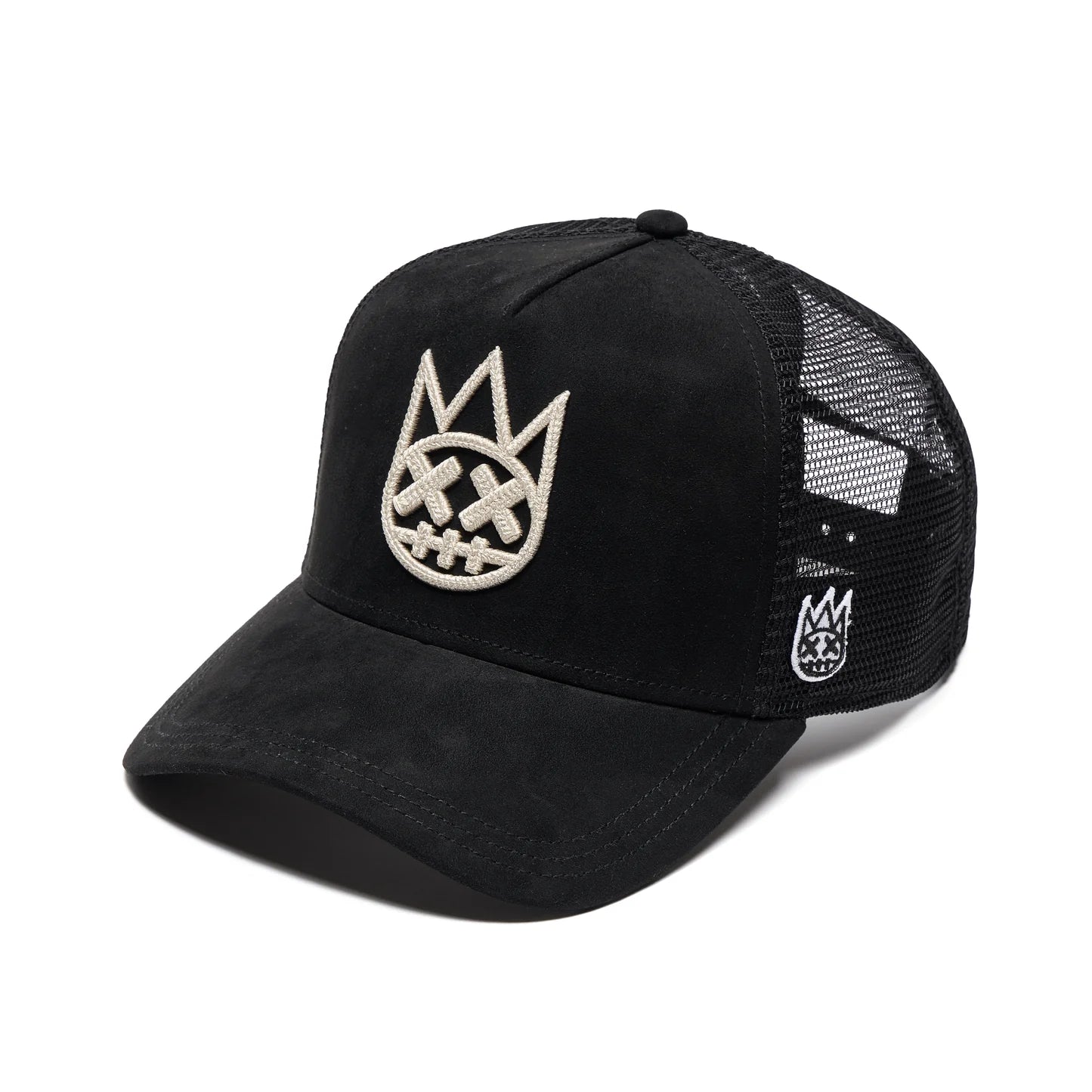 Cult's Logo Mesh Back Trucker Hat In Black  626BC-CH42A