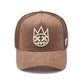 Cult's Logo Mesh Back Trucker Hat In Pinecone 626BC-CH44A