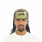 Cult's Mesh Back Trucker Hat "Cult Racing" In Olive 626BC-CH54A